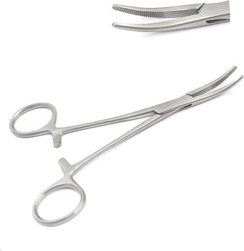 Hemostat Kelly Curved Forceps