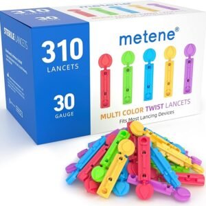 Twist Top Lancets for Lancing Devices