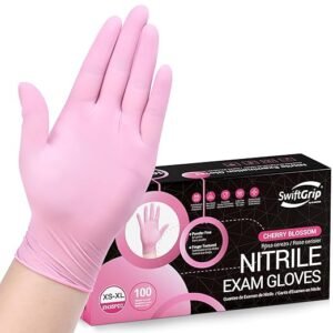 Pink Disposable Gloves