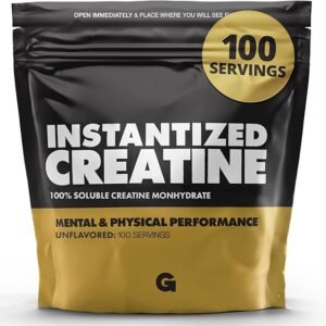 100 servings of creatine package