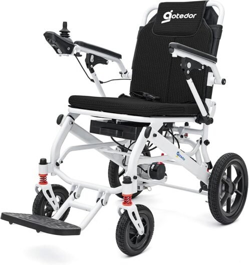 Electric Wheelchairs for Adults, Long Travel Range, Lithium Batteries, All Terrain