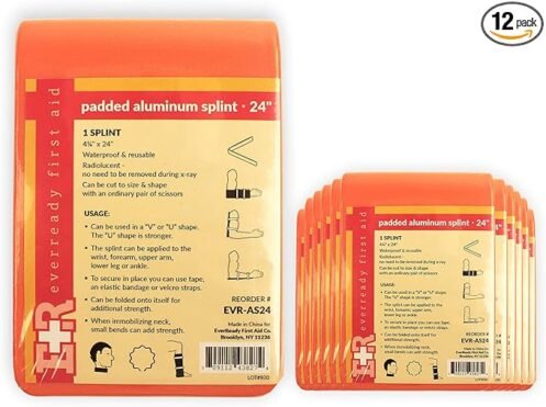 First Aid Padded Universal Aluminum Splint