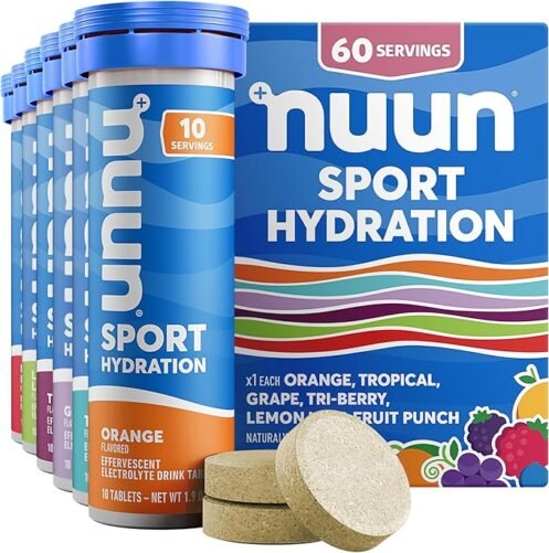 Sport Electrolyte Tablets with Magnesium, Calcium, Potassium, Chloride & Sodium