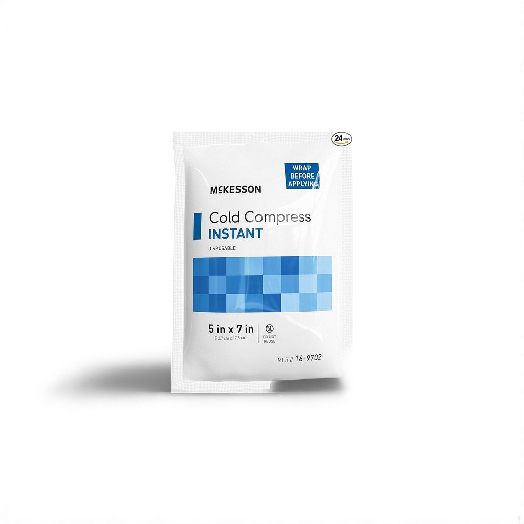 Cold Compress Instant Ice Pack [24 Pack] Disposable