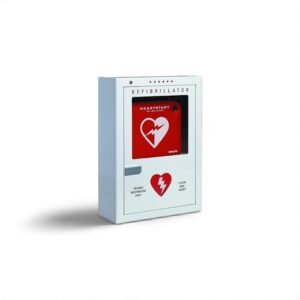 HeartStart AED Defibrillator Premium Wall Cabinet