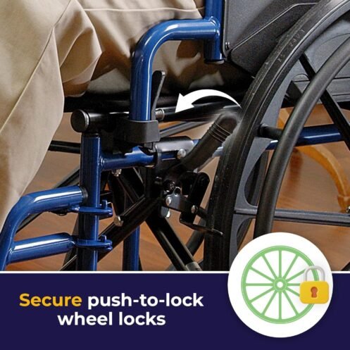 Lightweight Folding Wheelchair - Image 7