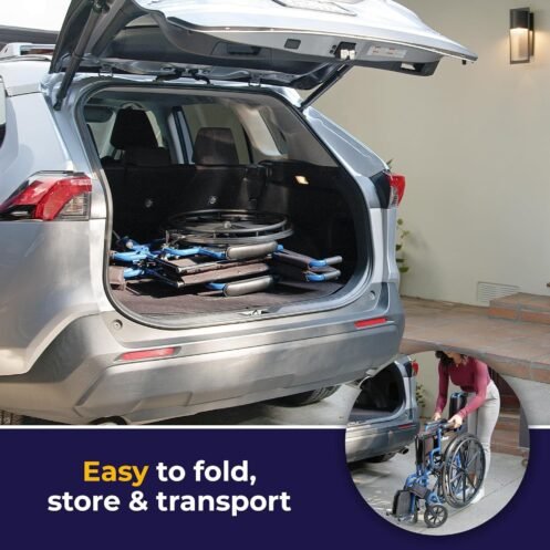 Lightweight Folding Wheelchair - Image 9