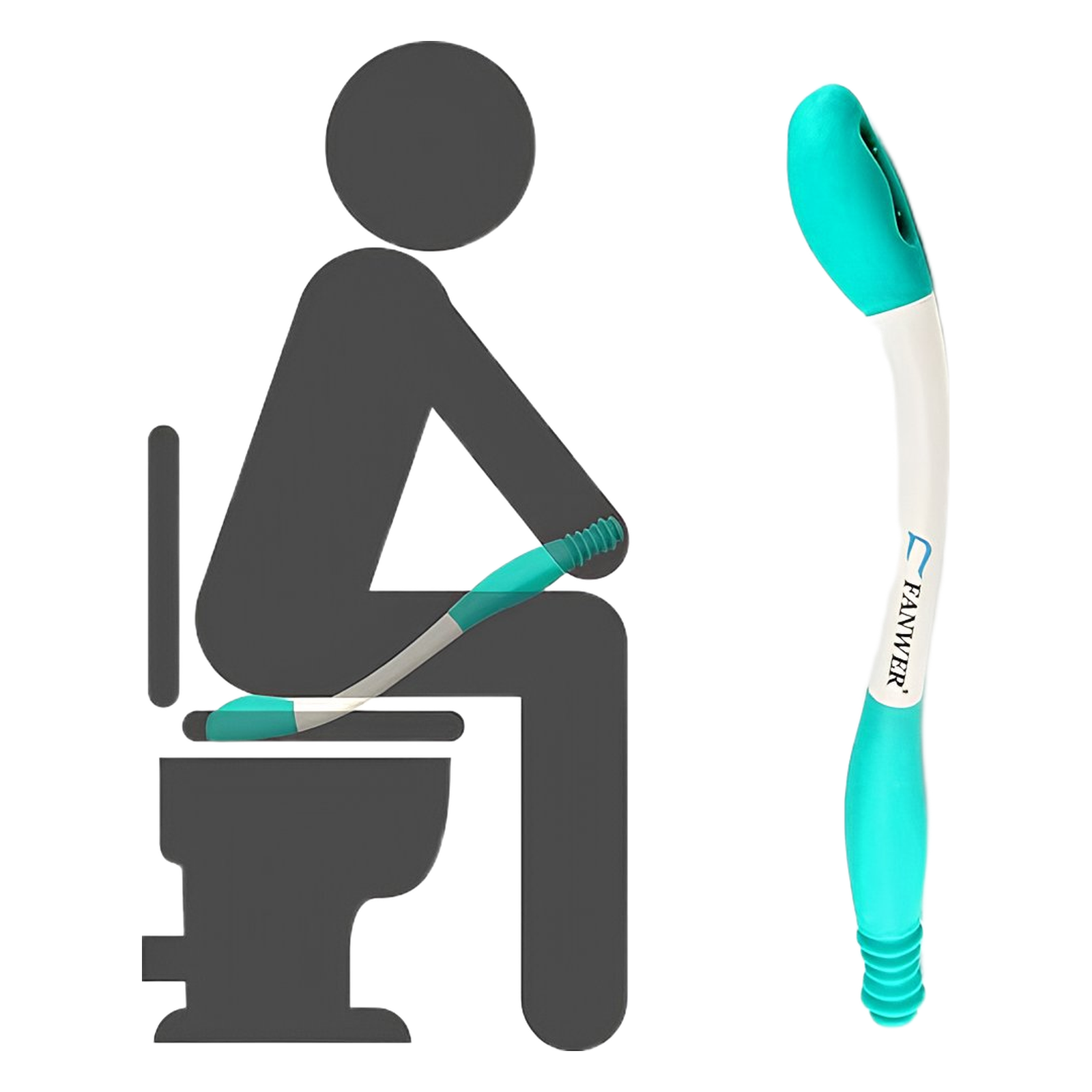 Toilet Aids Tools,Long Reach Comfort Wipe