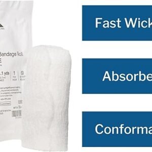 Sterile 6-Ply Cotton Fluff-Dried Gauze