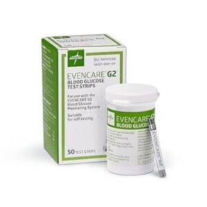 EvenCare G2 Blood Glucose Test Strips