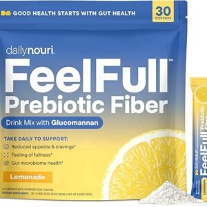 Prebiotic Fiber Drink Mix with Glucomannan & Chromium