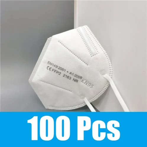10-100 pieces KN95 face mask 5 layer filter dust port PM2.5 mascarillas FFP2 Nonwoven health Protective N95 mask fast delivery - Image 9