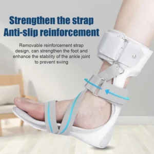 1pc Drop Foot Ankle Orthosis Support Feet Splint Stroke Valgus Joint Leaf Spring Correction Rehabilitation Fracture Protector