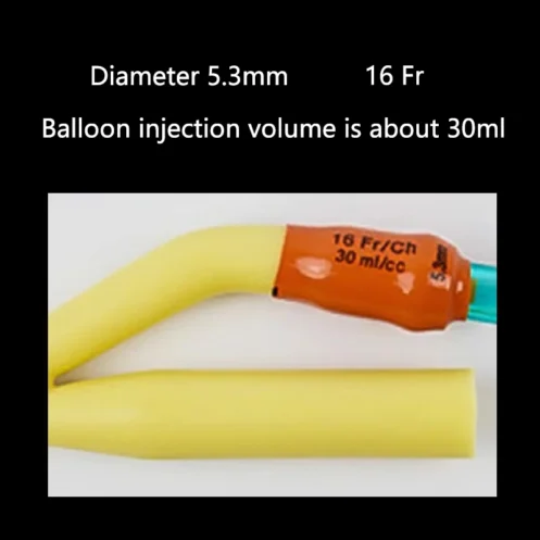 1pcs 2/3 Chamber Latex Catheter Silicone Coated Sterilized Urethral Catheter Male/Women/Children Urinary Catheter - Image 14