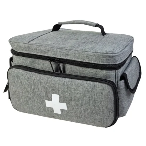 Home Family First Aid Kit Bag Large Capacity Medicine Organizer Box Storage Bag Travel Survival Emergency Empty Portable Home F - Image 7