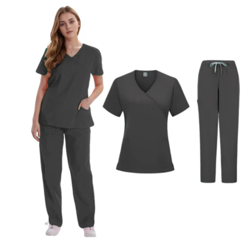 Clinical Uniforms Woman Uniforme Clinica Dental Joggers Scrubs Scrub Suit Medical Hospital Scrubs Uniforms Sets Spa Work Wear - Image 9