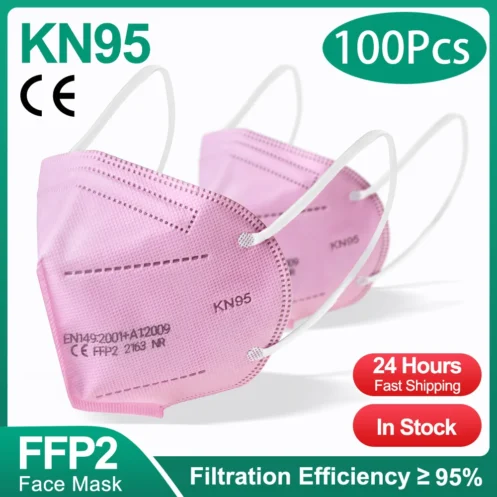 10-100PCS mascarillas FFP2 Face Mask CE Approved FPP2 KN95 Facial Mouth mascarillas quirurgicas homologadasMasks FFP2 FFP3 Masks - Image 20