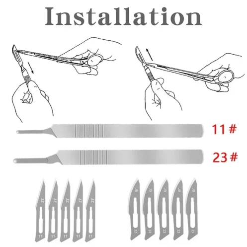 Carbon Steel Metal Scalpel - Image 5