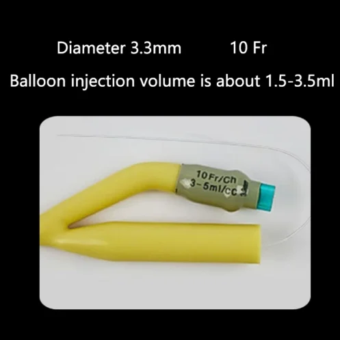 1pcs 2/3 Chamber Latex Catheter Silicone Coated Sterilized Urethral Catheter Male/Women/Children Urinary Catheter - Image 9