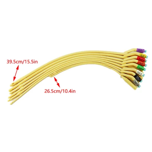 1pcs 2/3 Chamber Latex Catheter Silicone Coated Sterilized Urethral Catheter Male/Women/Children Urinary Catheter - Image 6