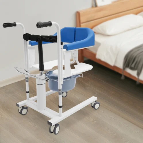 Patient Lift Commode Chair - Image 4