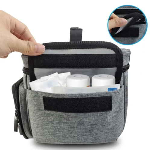 Home Family First Aid Kit Bag Large Capacity Medicine Organizer Box Storage Bag Travel Survival Emergency Empty Portable Home F - Image 3