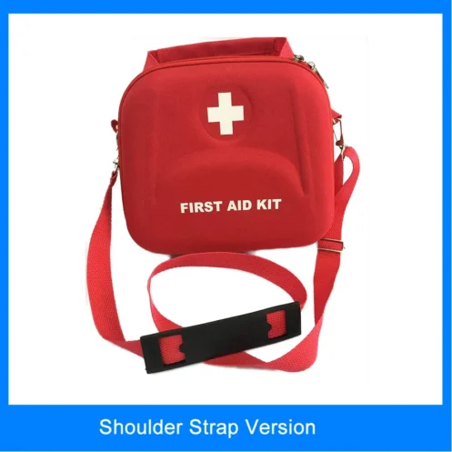 High Quality Home Portable Waterproof First Aid Kit Red EVA Bag For Family Or Travel Emergency Medical Treatment - Image 7