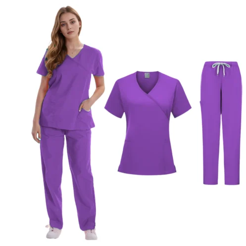 Clinical Uniforms Woman Uniforme Clinica Dental Joggers Scrubs Scrub Suit Medical Hospital Scrubs Uniforms Sets Spa Work Wear - Image 2