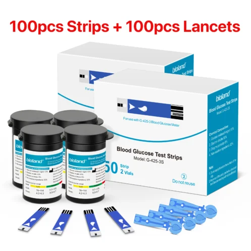 Glucose Meter Test Strips and Lancets - Image 2