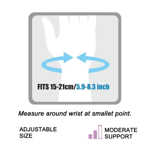 1 PCS Wrist Tendonitis Support for Carpal Tunnel Arthritis - Sprained Pain Protection Brace Sleeve - Fitness for Women and Men - Image 6