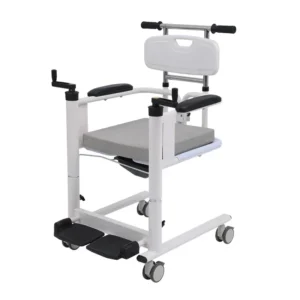 Multifunctional Manual Disabled Patient Lift Transfer Chair with Wheels