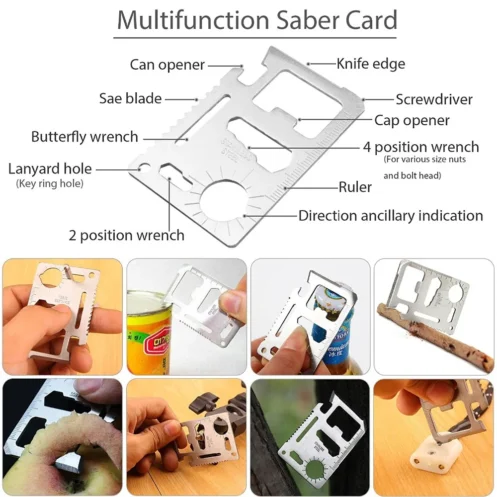 Emergency Kit Trauma Bag Outdoor Multifunction Camping Gear Survival Kit First Aid Kit SOS Wilderness Tactical Defense Equipment - Image 3