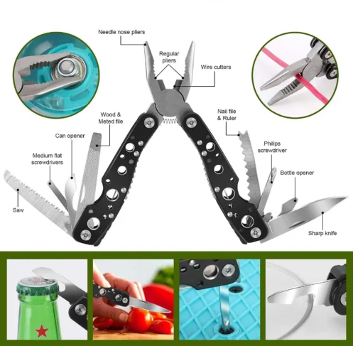 Emergency Kit Trauma Bag Outdoor Multifunction Camping Gear Survival Kit First Aid Kit SOS Wilderness Tactical Defense Equipment - Image 2