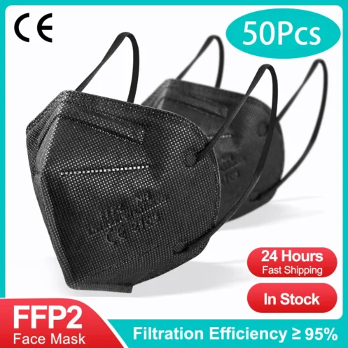 10-100PCS mascarillas FFP2 Face Mask CE Approved FPP2 KN95 Facial Mouth mascarillas quirurgicas homologadasMasks FFP2 FFP3 Masks - Image 19