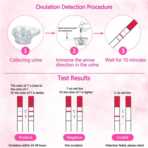 20pcs Ovulation Test Strip Fertility Test - Image 6