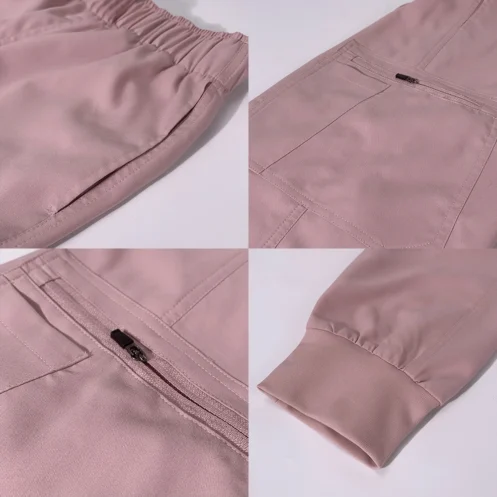 Unisex Jogger Pants Dentist Pants Solid Color Beauty Salon Nursing Men Jogging Pants Spa Uniform Pants Pet Medical Doctor Scrub - Image 5