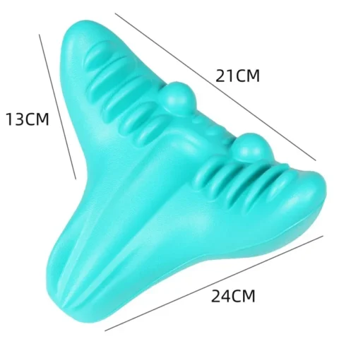 Chiropractic Traction Pillow Neck Shoulder Stretcher - Image 2