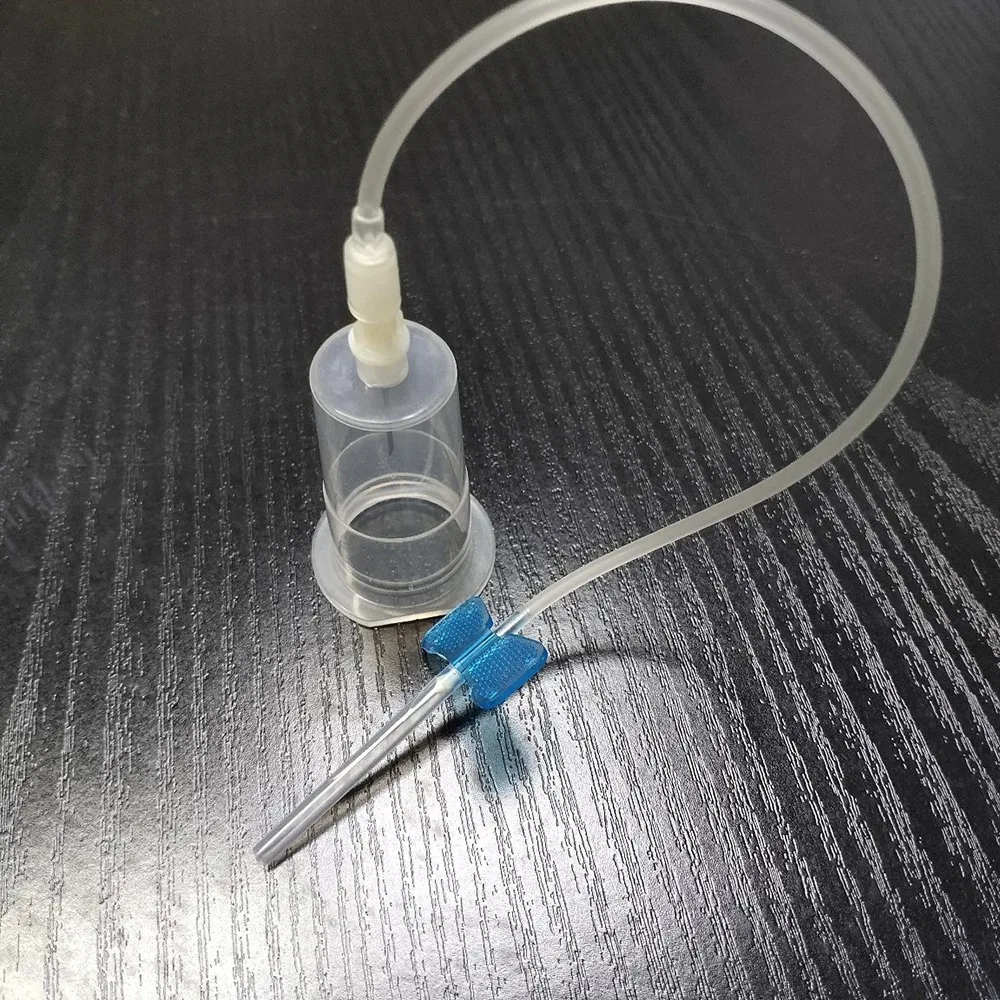 50Pcs Disposable Blood Holder with Exchangeable Needle Collection Needle Holder For Blood Collection Use Cat Dog Pet Care Room