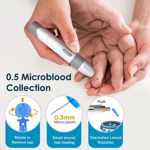 Glucose Meter Test Strips and Lancets - Image 6