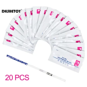 20pcs HCG Early Testing Kits for women Early Pregnancy Test Strips Home Private Urine Measuring 99% Accuracy sex shop