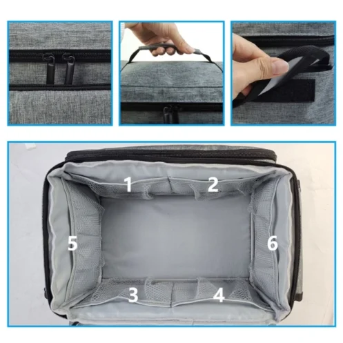 Home Family First Aid Kit Bag Large Capacity Medicine Organizer Box Storage Bag Travel Survival Emergency Empty Portable Home F - Image 4