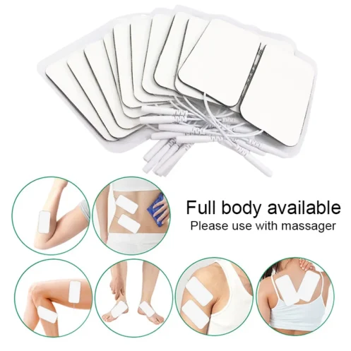 10/20pcs Muscle Stimulator Electrode Pads Gel Non-woven Fabric Self Adhesive Replacement Pads for Tens Digital Therapy Machine - Image 2