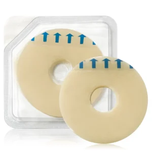 10PCS Ostomy Barrier Rings-Outer Diameter: 2" (50mm) 2mm Thickness Compatible with All Bag Types and Brands
