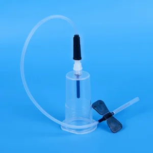 50pcs Disposable Scalp Safety Blood Collection needle + 50pcs Plastic Needle holder Combination Pet Medical