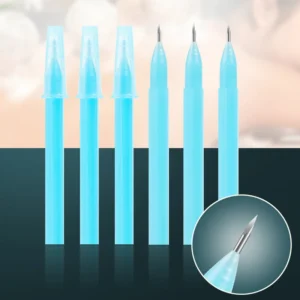 50Pcs/bag Disposable Sterile Blood Glucose Vent Drain Blood Lancet Dedicated Cupping Bloodletting Acne Picking Needle Diabetes