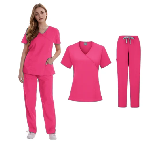 Clinical Uniforms Woman Uniforme Clinica Dental Joggers Scrubs Scrub Suit Medical Hospital Scrubs Uniforms Sets Spa Work Wear - Image 5