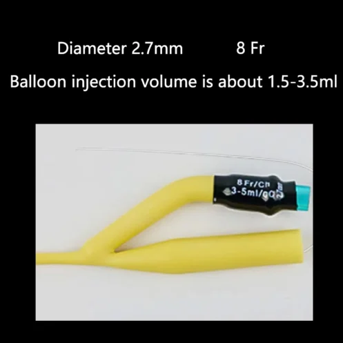 1pcs 2/3 Chamber Latex Catheter Silicone Coated Sterilized Urethral Catheter Male/Women/Children Urinary Catheter - Image 7
