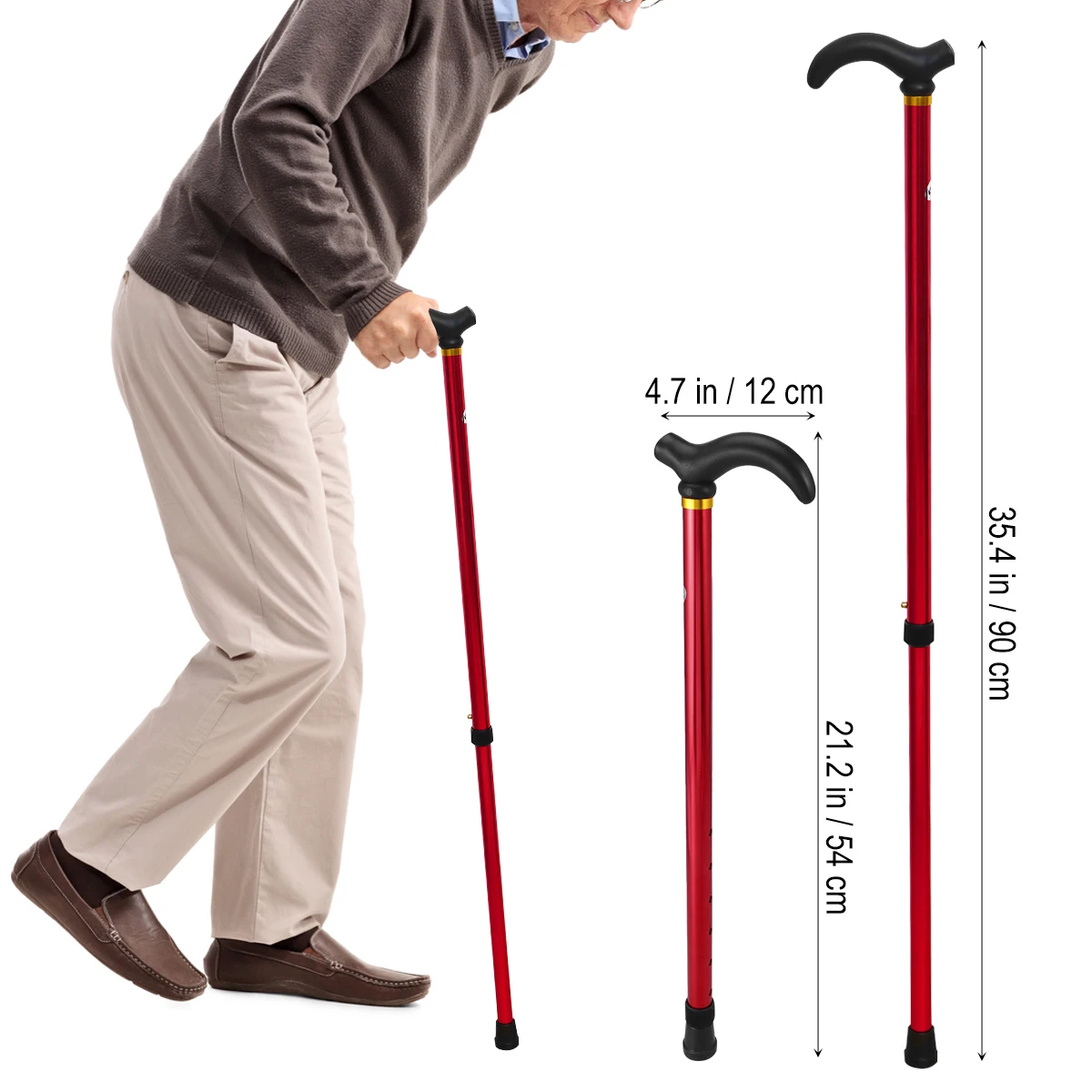 Aluminum Alloy Cane walking Stick