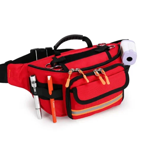First Aid Kit Empty Emergency Rescue Waist Bag Protable First Aid Bag For Camping Travel Medical Storage Bag Medical Organizer - Image 3