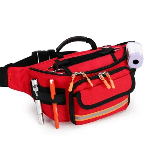 First Aid Kit Empty Emergency Rescue Waist Bag Protable First Aid Bag For Camping Travel Medical Storage Bag Medical Organizer - Image 11